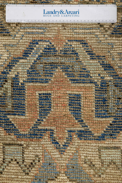 Bidjov Oushak Handwoven Tribal Rug, J86865