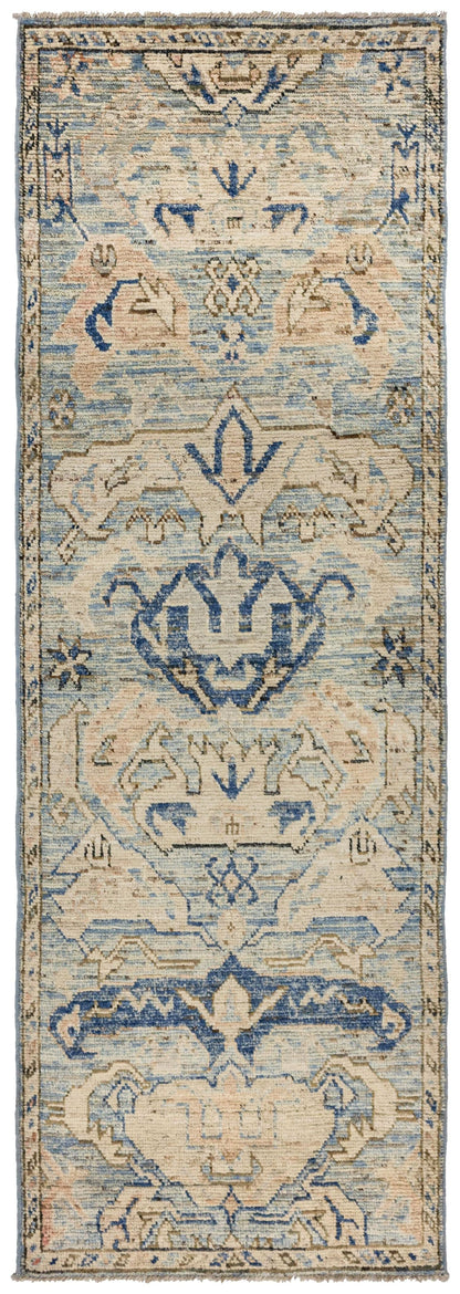 Bidjov Oushak Handwoven Tribal Rug