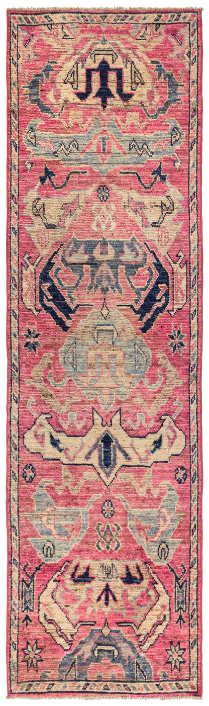 Bidjov Oushak Handwoven Tribal Rug