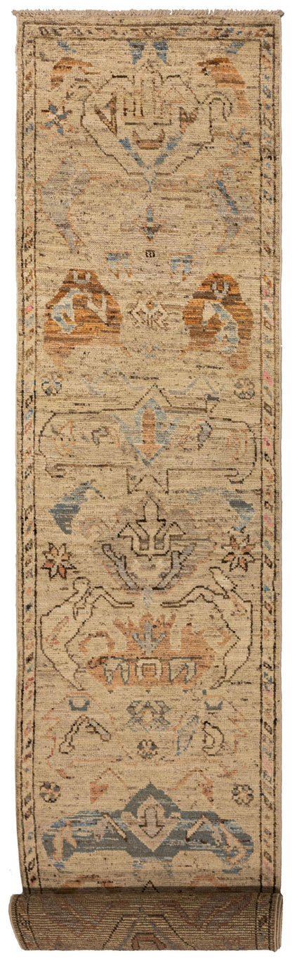 Bidjov Oushak Handwoven Tribal Rug