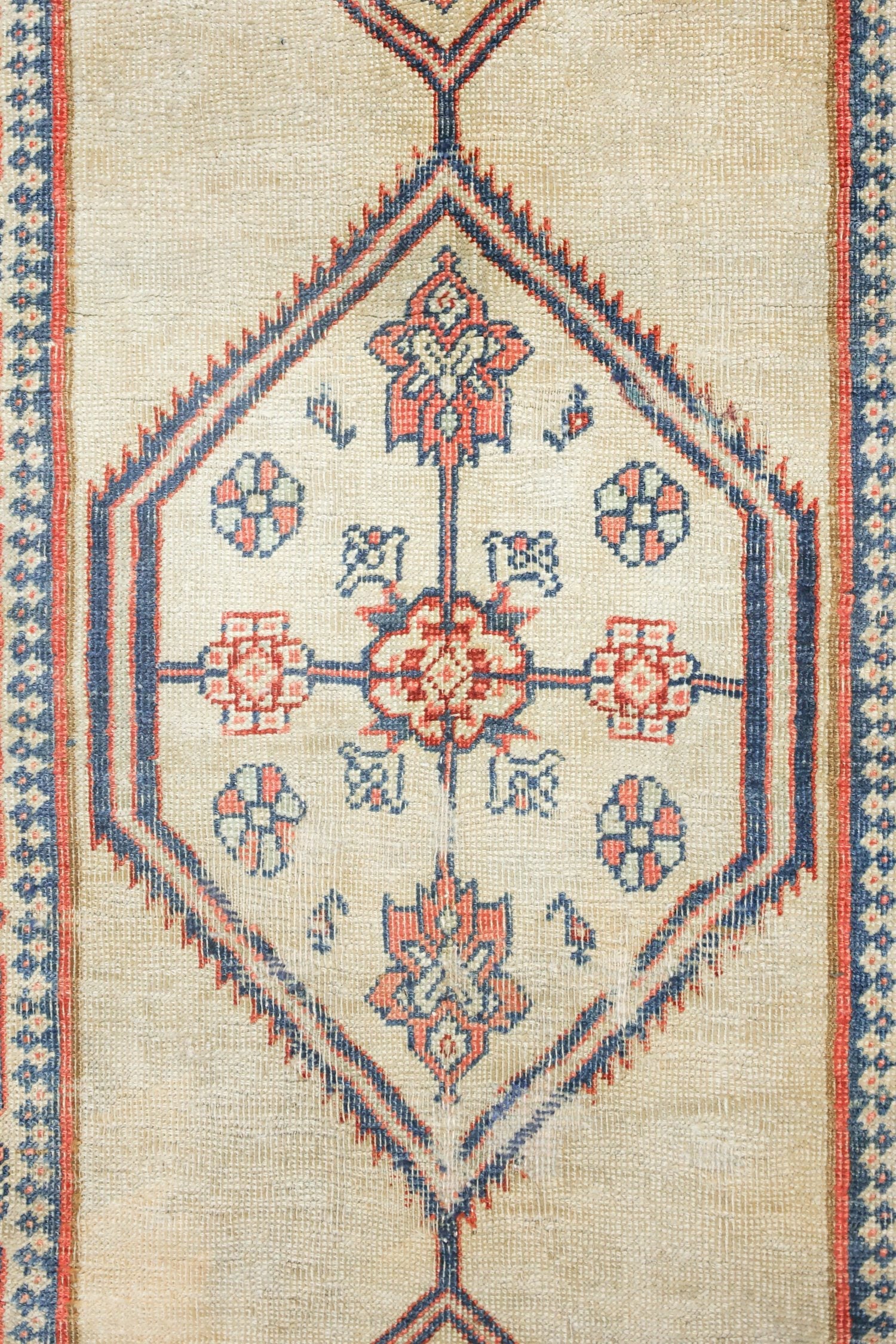 Vintage Bijar Handwoven Tribal Rug, J73121