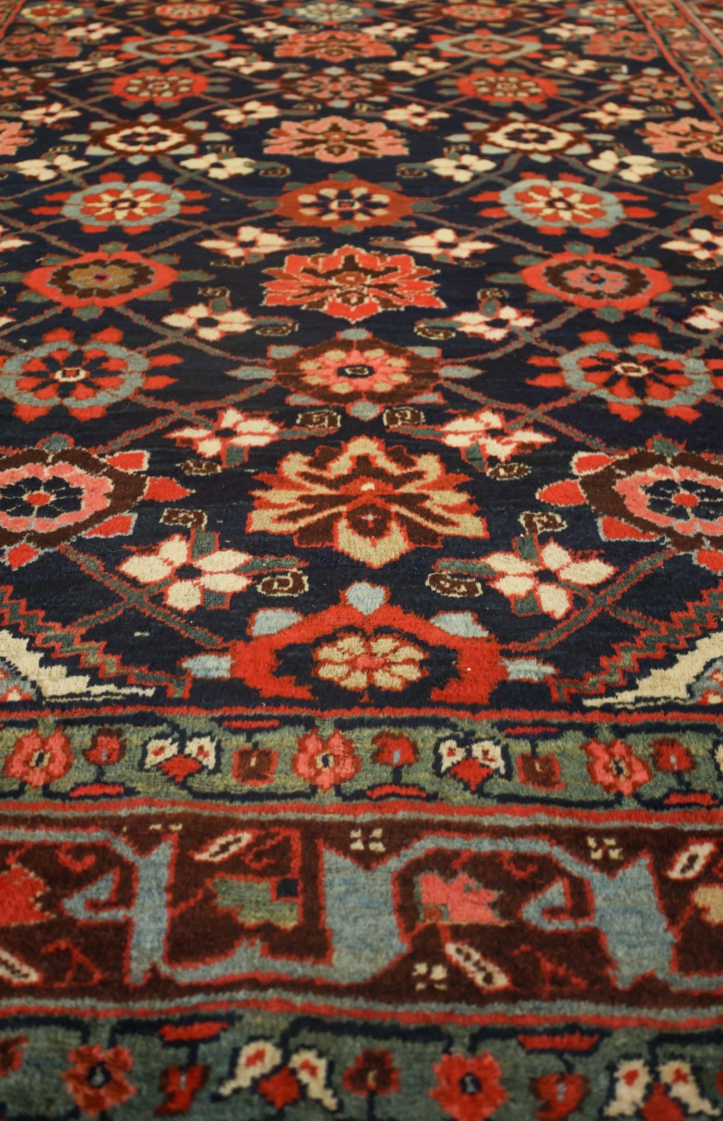 Antique Bijar Handwoven Tribal Rug, 76039