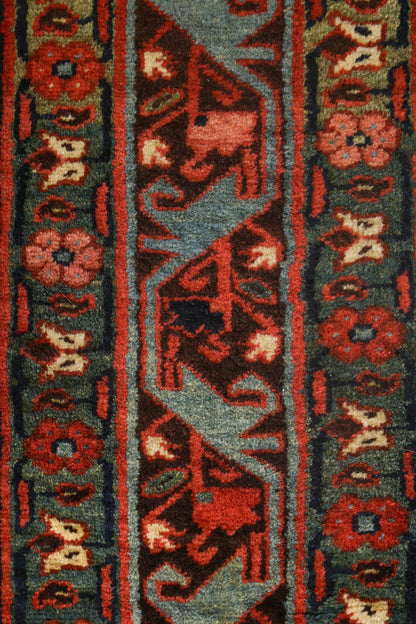 Antique Bijar Handwoven Tribal Rug, 76039