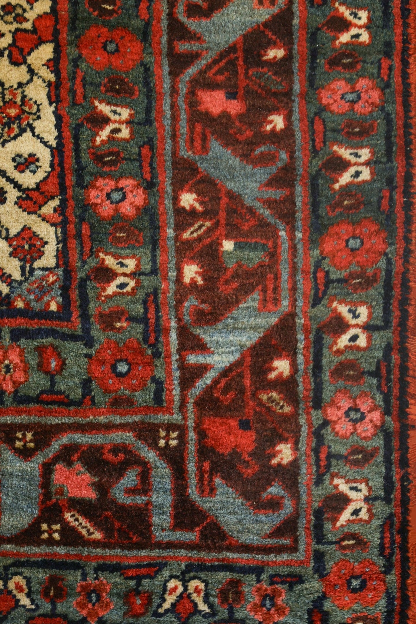 Antique Bijar Handwoven Tribal Rug, 76039
