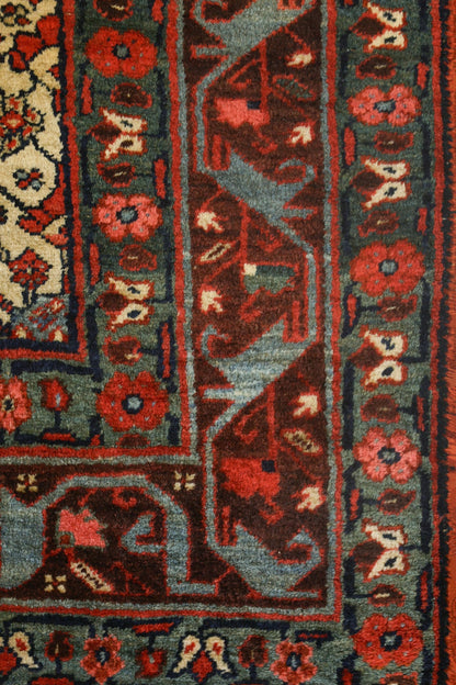 Antique Bijar Handwoven Tribal Rug, 76039