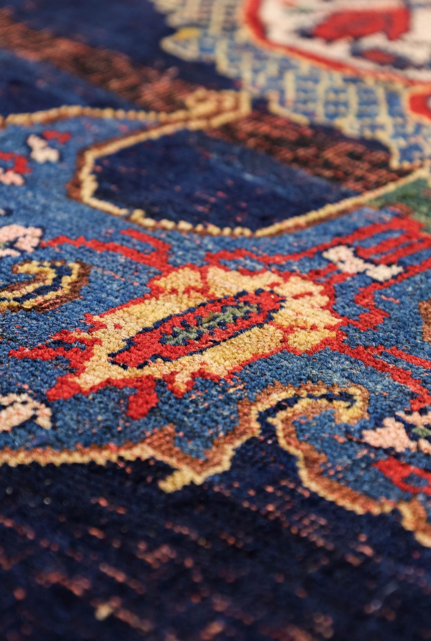 Vintage Bijar Handwoven Tribal Rug, J78949