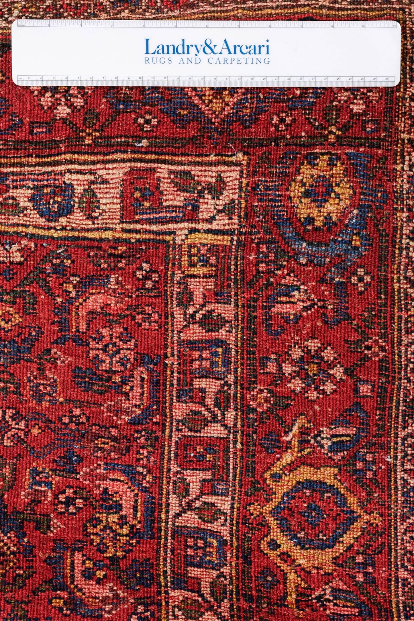 Vintage Bijar Handwoven Tribal Rug, J78949