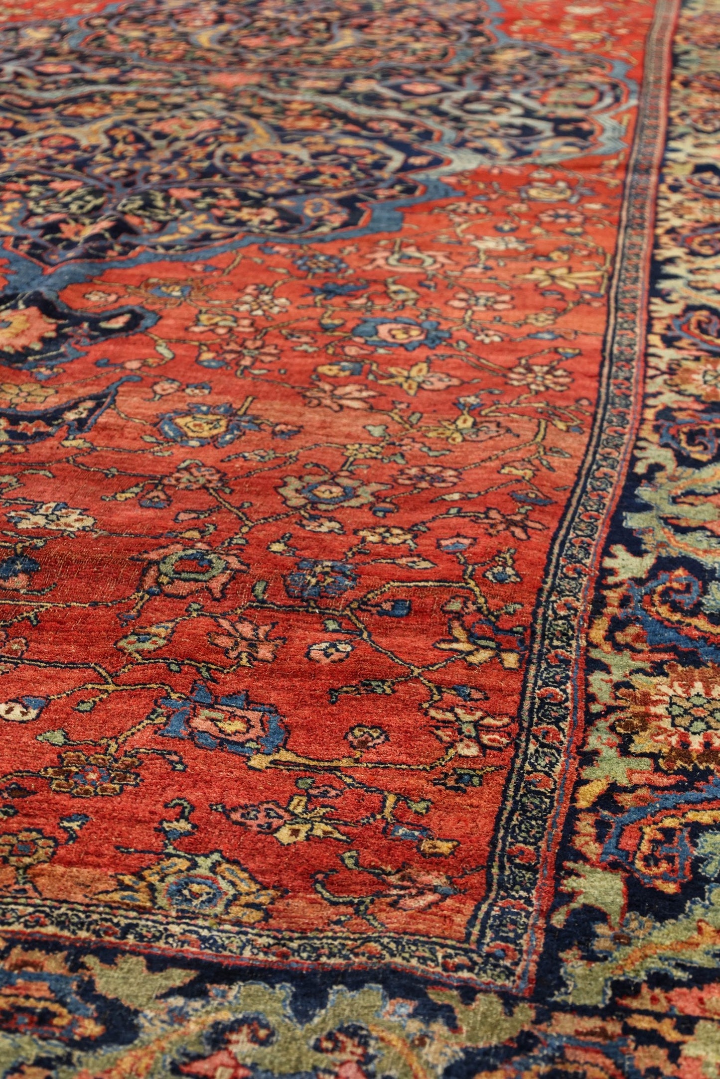 Antique Bijar Handwoven Tribal Rug, J79403