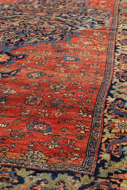 Antique Bijar Handwoven Tribal Rug, J79403