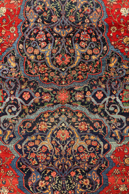 Antique Bijar Handwoven Tribal Rug, J79403