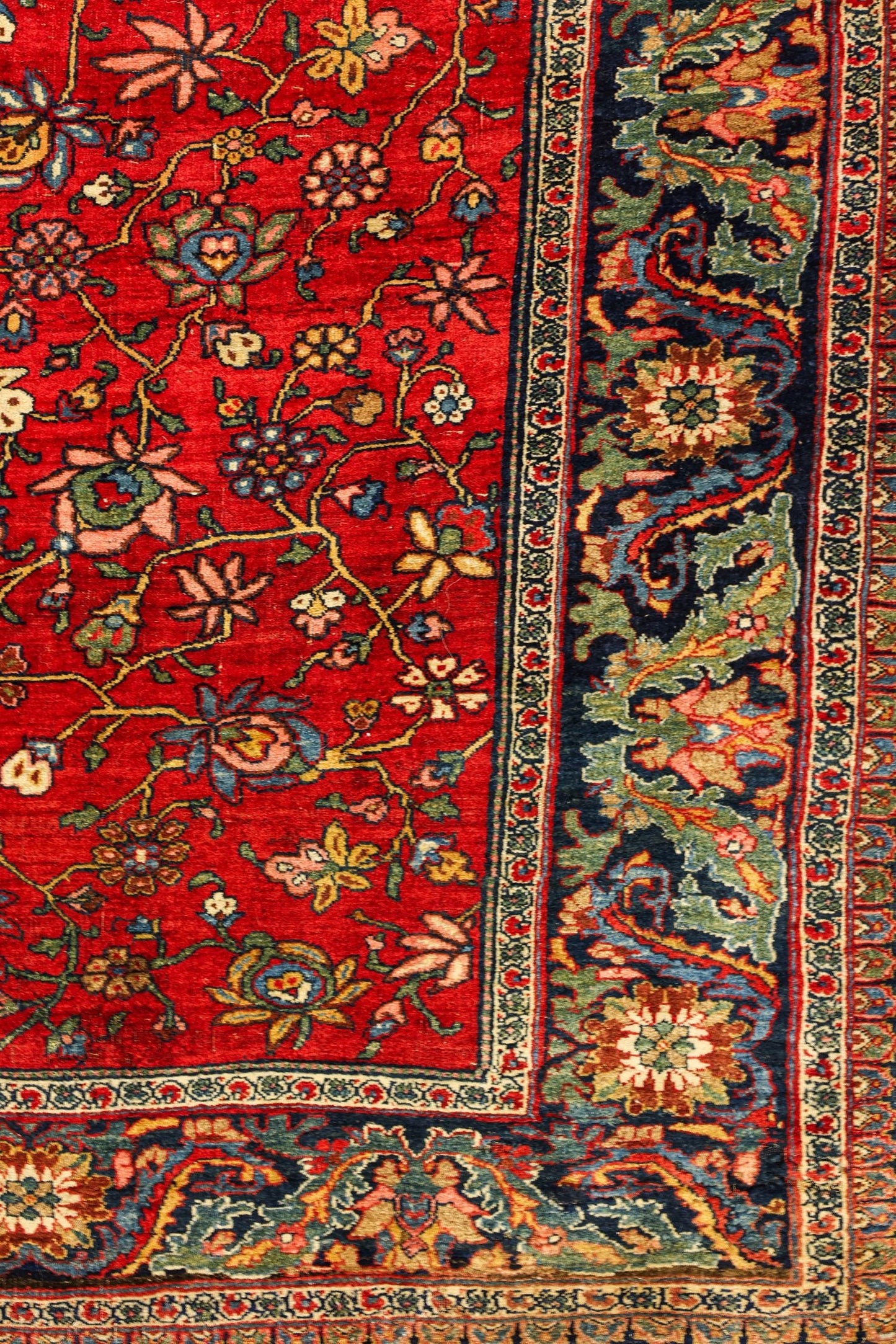 Antique Bijar Handwoven Tribal Rug, J79403