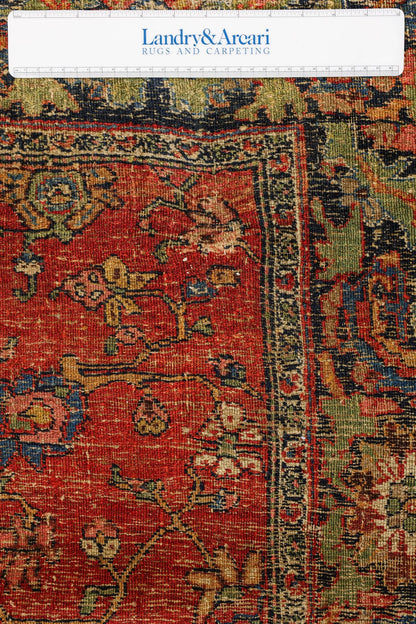 Antique Bijar Handwoven Tribal Rug, J79403