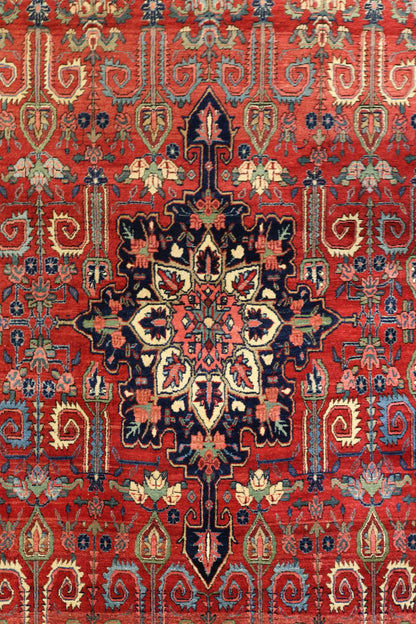 Antique Bijar Handwoven Tribal Rug, J79447