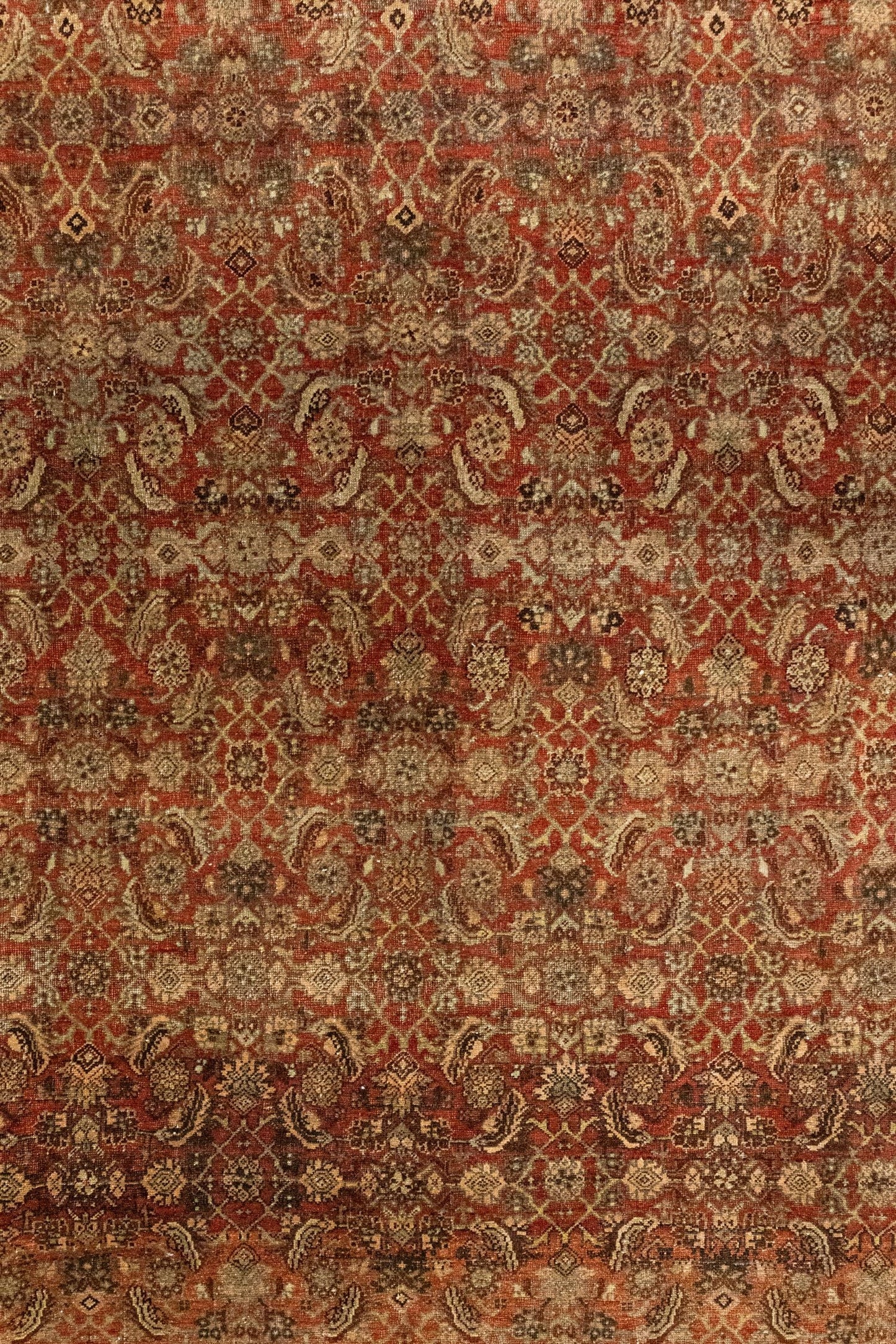 Vintage Bijar Handwoven Tribal Rug, J86130