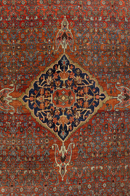 Antique Bijar Handwoven Tribal Rug, J86626