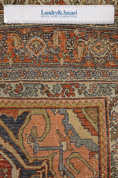 Antique Bijar Handwoven Tribal Rug, J86626