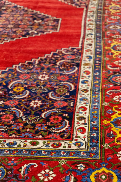 Antique Bijar Handwoven Tribal Rug, J87297