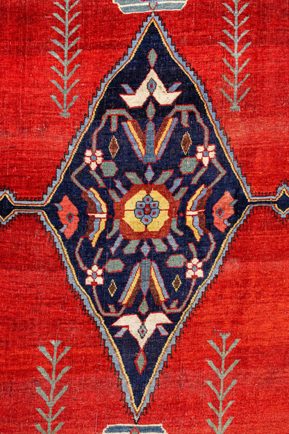 Antique Bijar Handwoven Tribal Rug, J87298