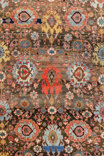 Antique BijarTribal Rug, JF7772