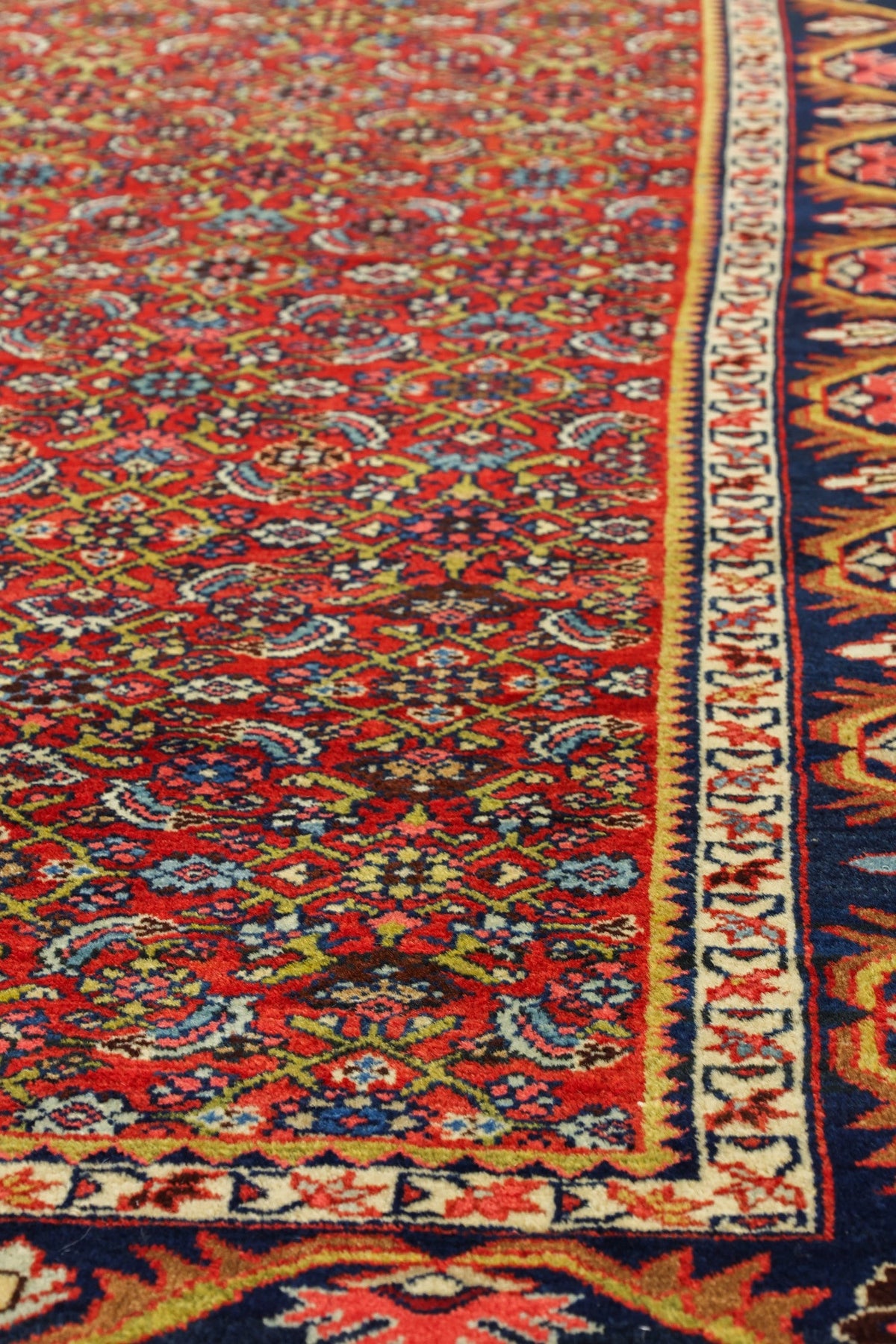 Antique Bijar Handwoven Tribal Rug, JF8763