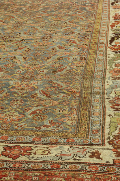 Antique Bijar Handwoven Tribal Rug, JF8790