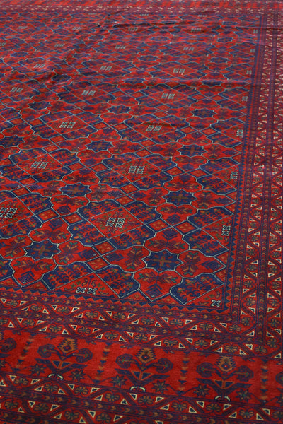 Antique Mashad Handwoven Traditional Rug | Landry & Arcari