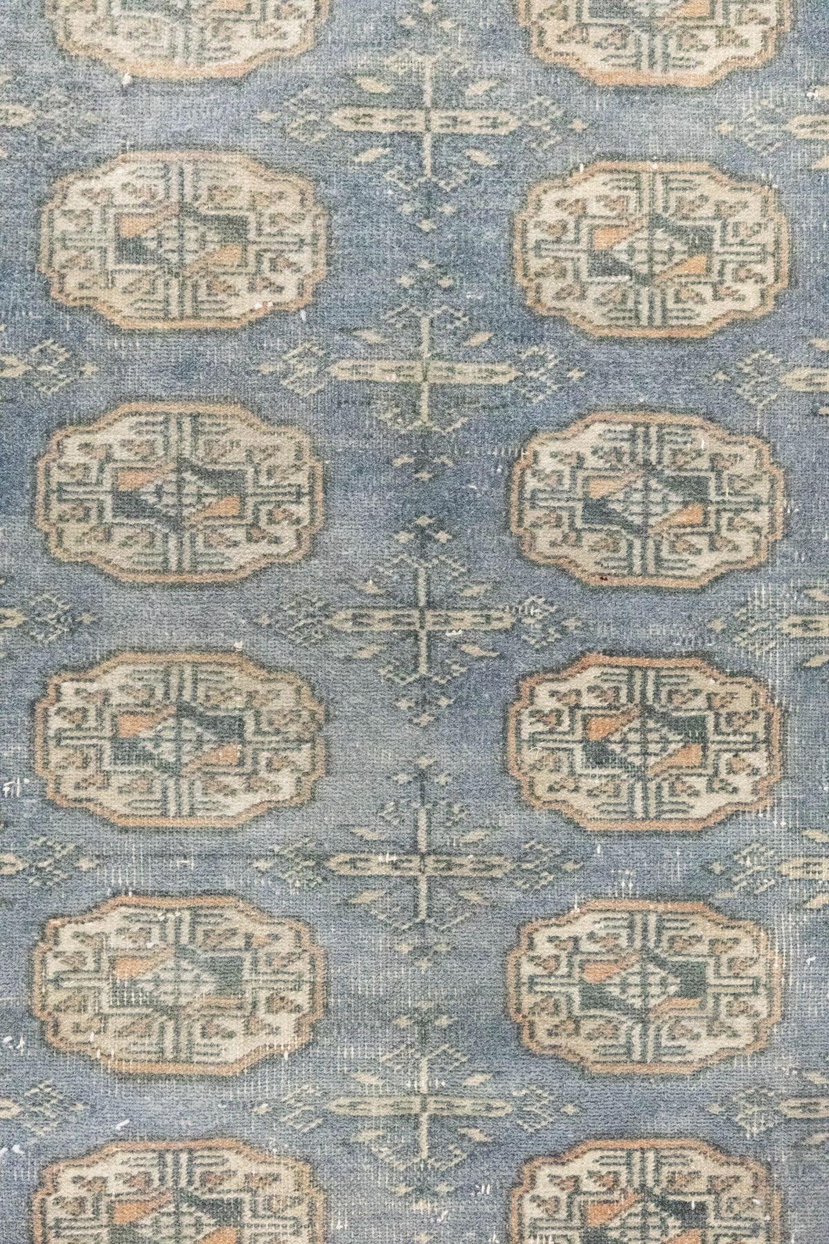 Vintage Bokhara Handwoven Tribal Rug, J86264