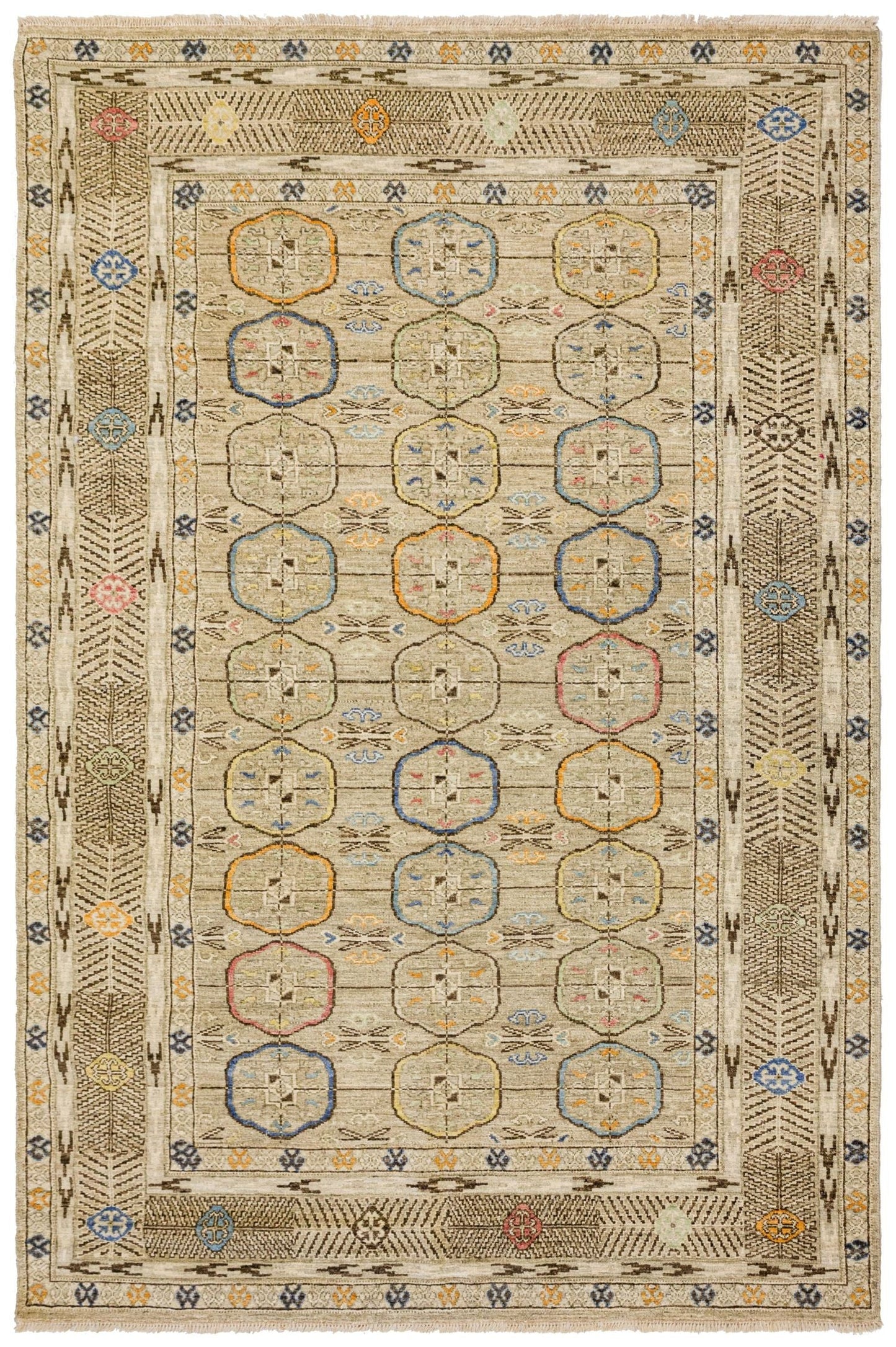 Bokhara Handwoven Tribal Rug