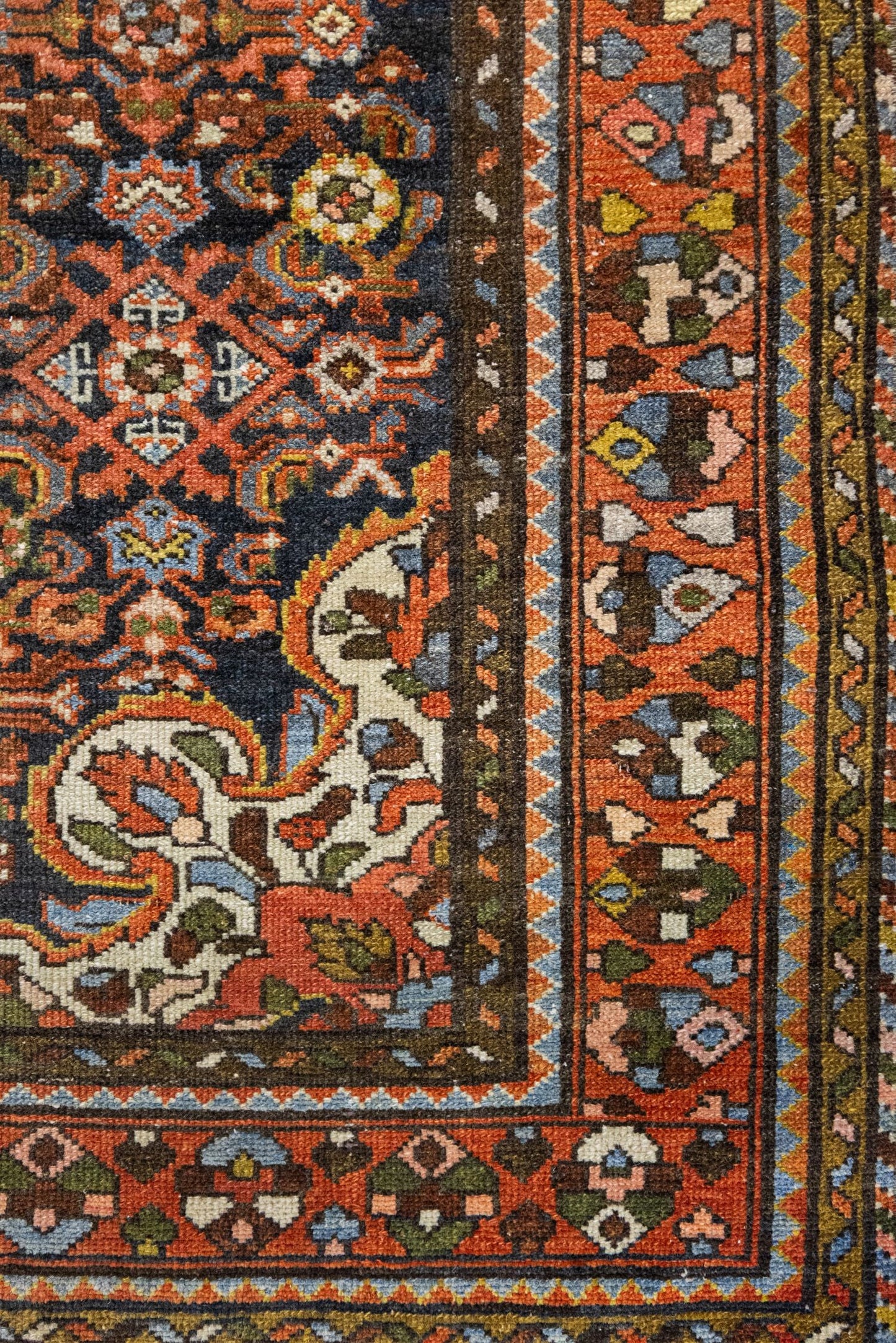 Antique Borchalu Handwoven Tribal Rug, J89123