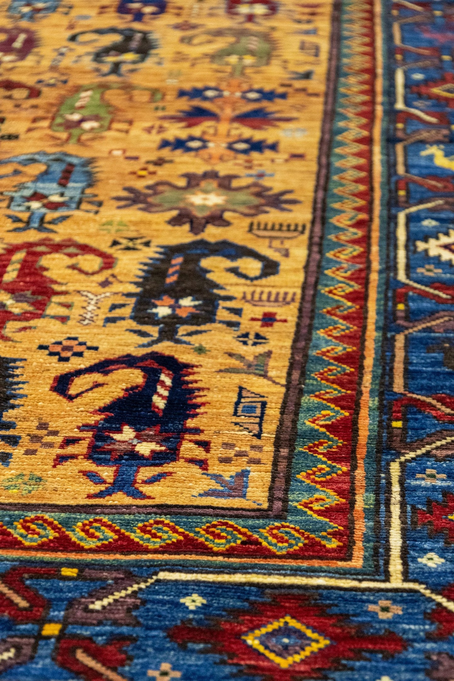 Boteh Baluch Handwoven Tribal Rug, J86097