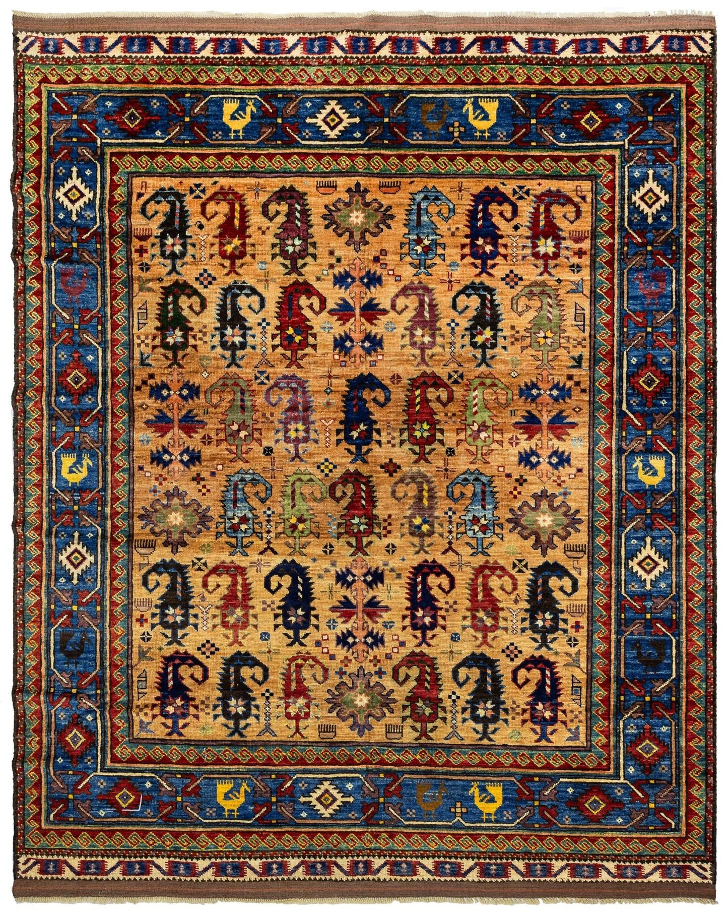 Boteh Baluch Handwoven Tribal Rug