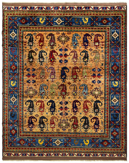 Boteh Baluch Handwoven Tribal Rug