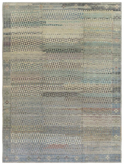  Bowtie Kars Handwoven Tribal Rug