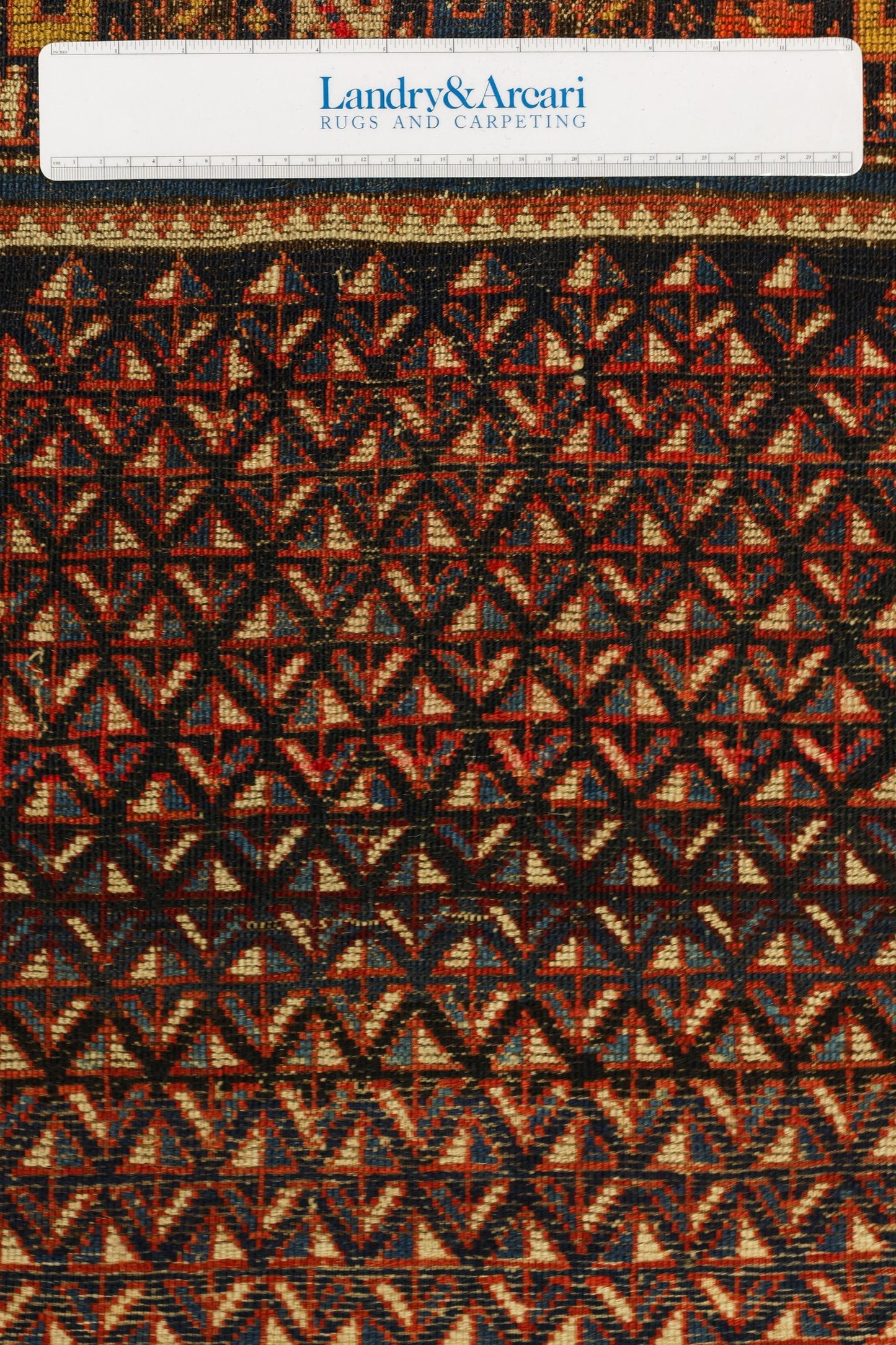 Antique Cabistan Handwoven Tribal Rug, J80800