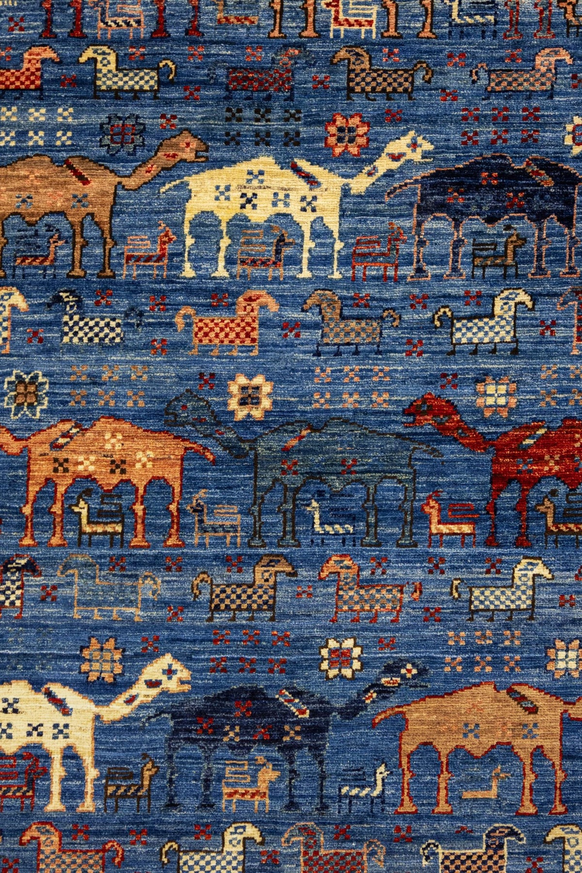 Camel Baluch Handwoven Tribal Rug, J86189
