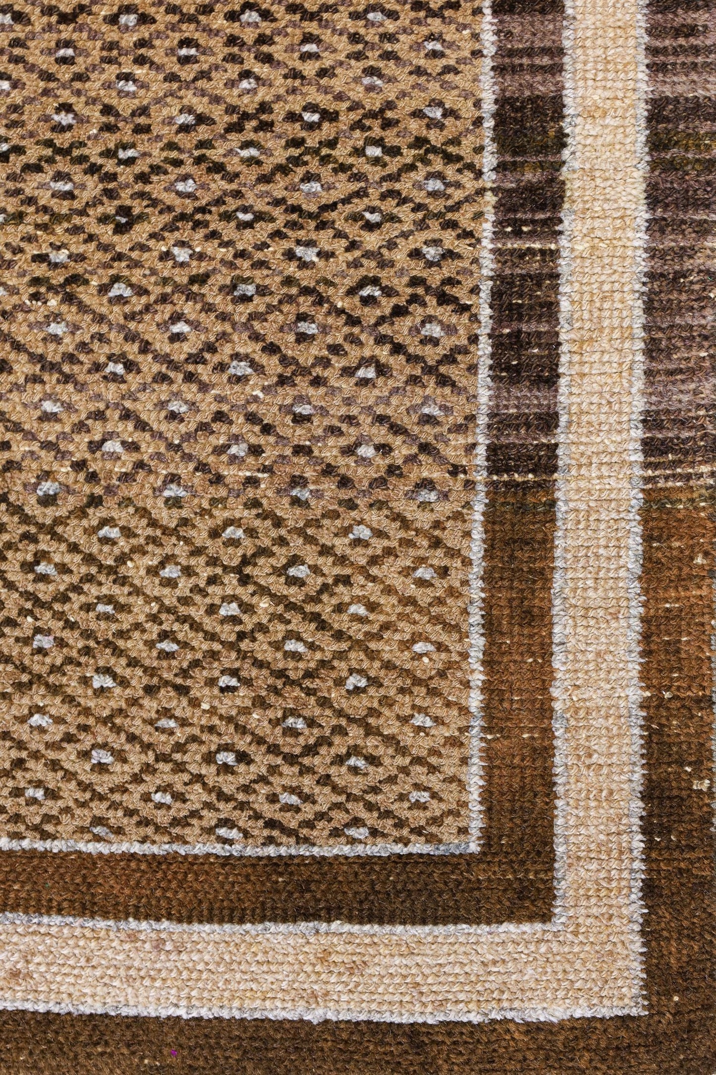 Camel Kurd Handwoven Tribal Rug, J80584