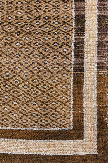 Camel Kurd Handwoven Tribal Rug, J80584