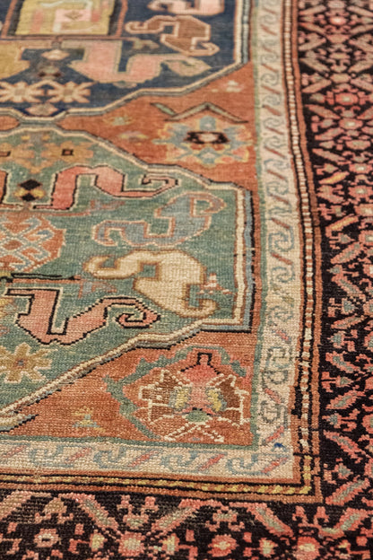 Antique Cloudband Karabagh Handwoven Tribal Rug, J87243