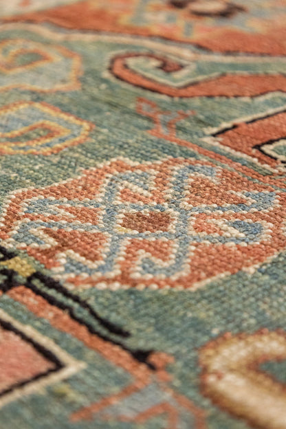 Antique Cloudband Karabagh Handwoven Tribal Rug, J87243
