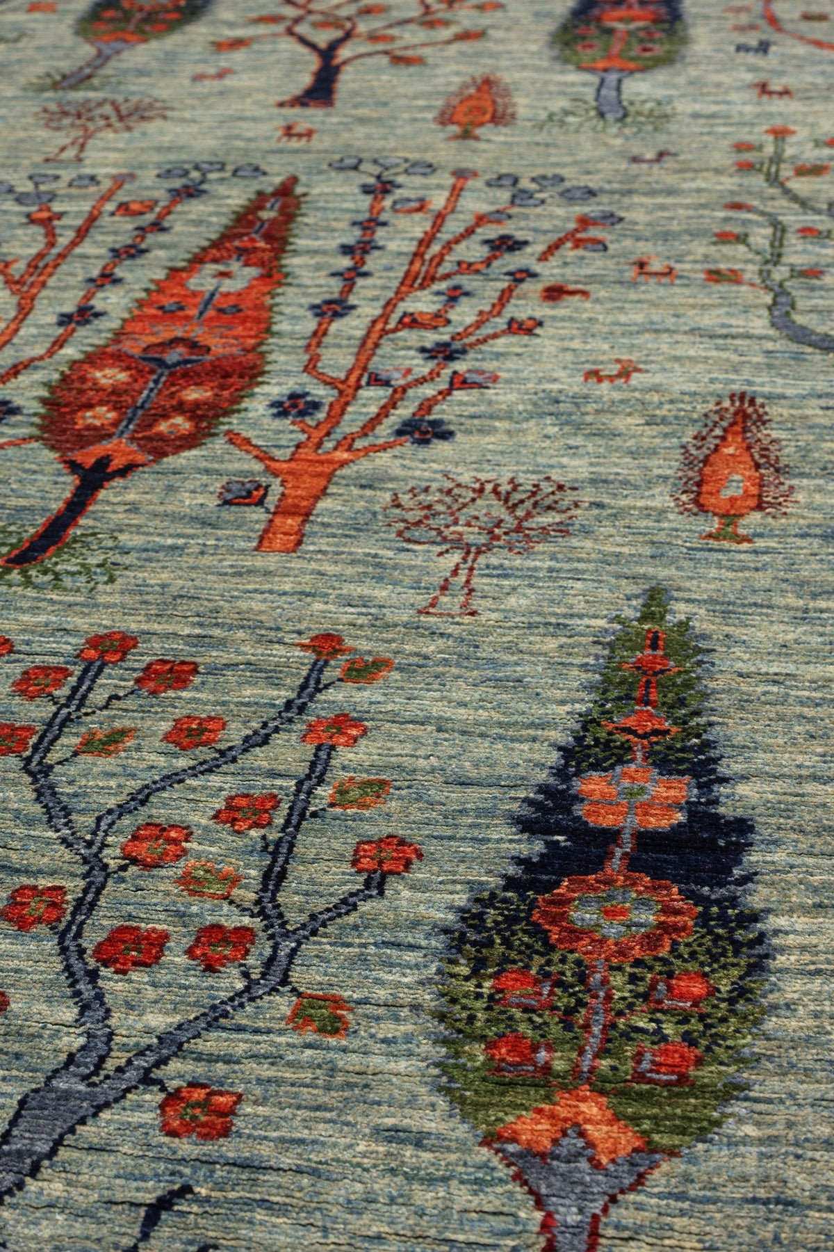 Cypress Gabbeh Handwoven Tribal Rug, J81026