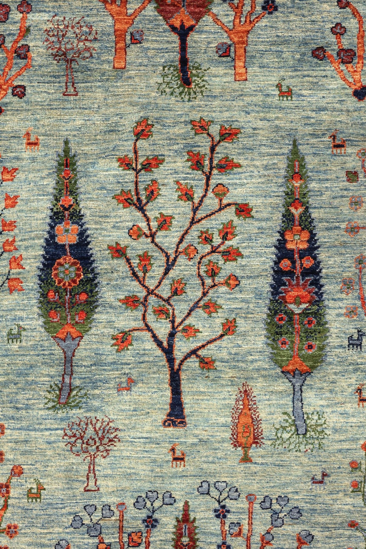 Cypress Gabbeh Handwoven Tribal Rug, J81026