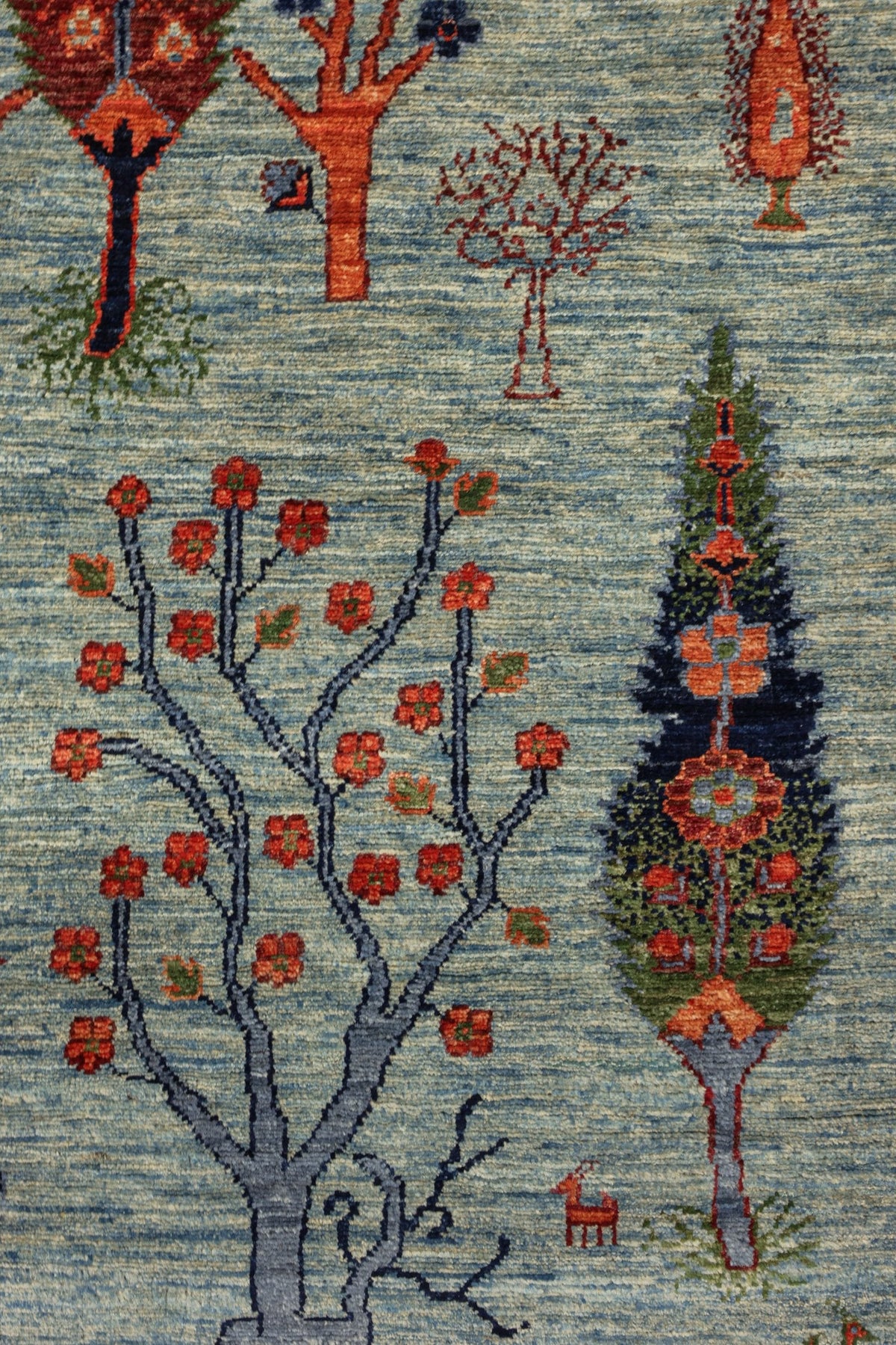 Cypress Gabbeh Handwoven Tribal Rug, J81026