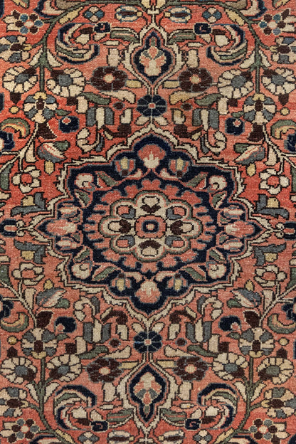 Vintage Dargazine Handwoven Tribal Rug, J75223