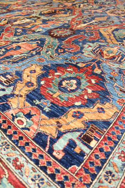 Dragon Handwoven Tribal Rug, 78757