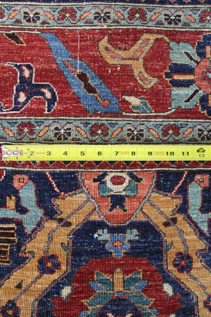 Dragon Handwoven Tribal Rug, 78757