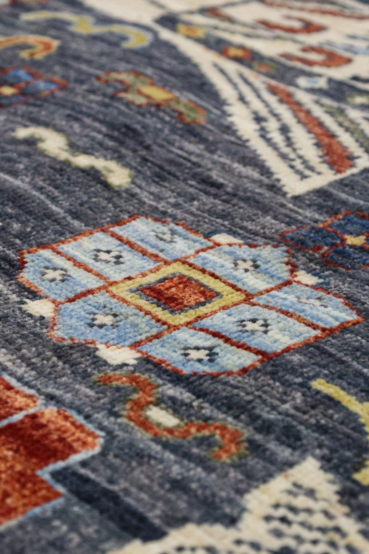 Dworsky Fish Handwoven Tribal Rug, J81373