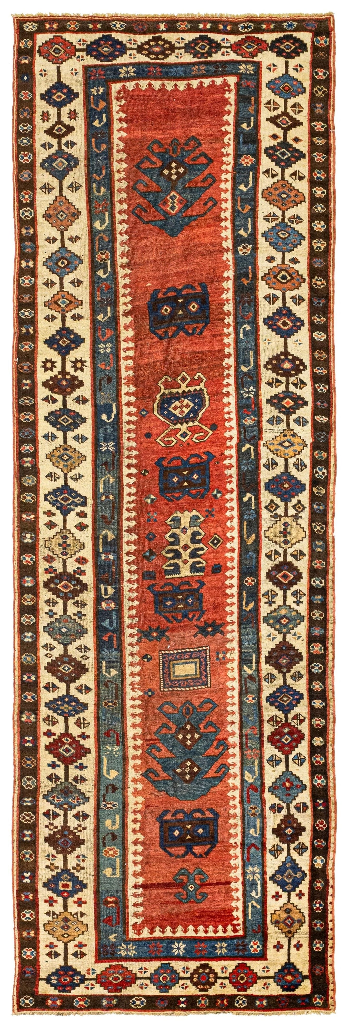 Antique East Anatolian Handwoven Tribal Rug