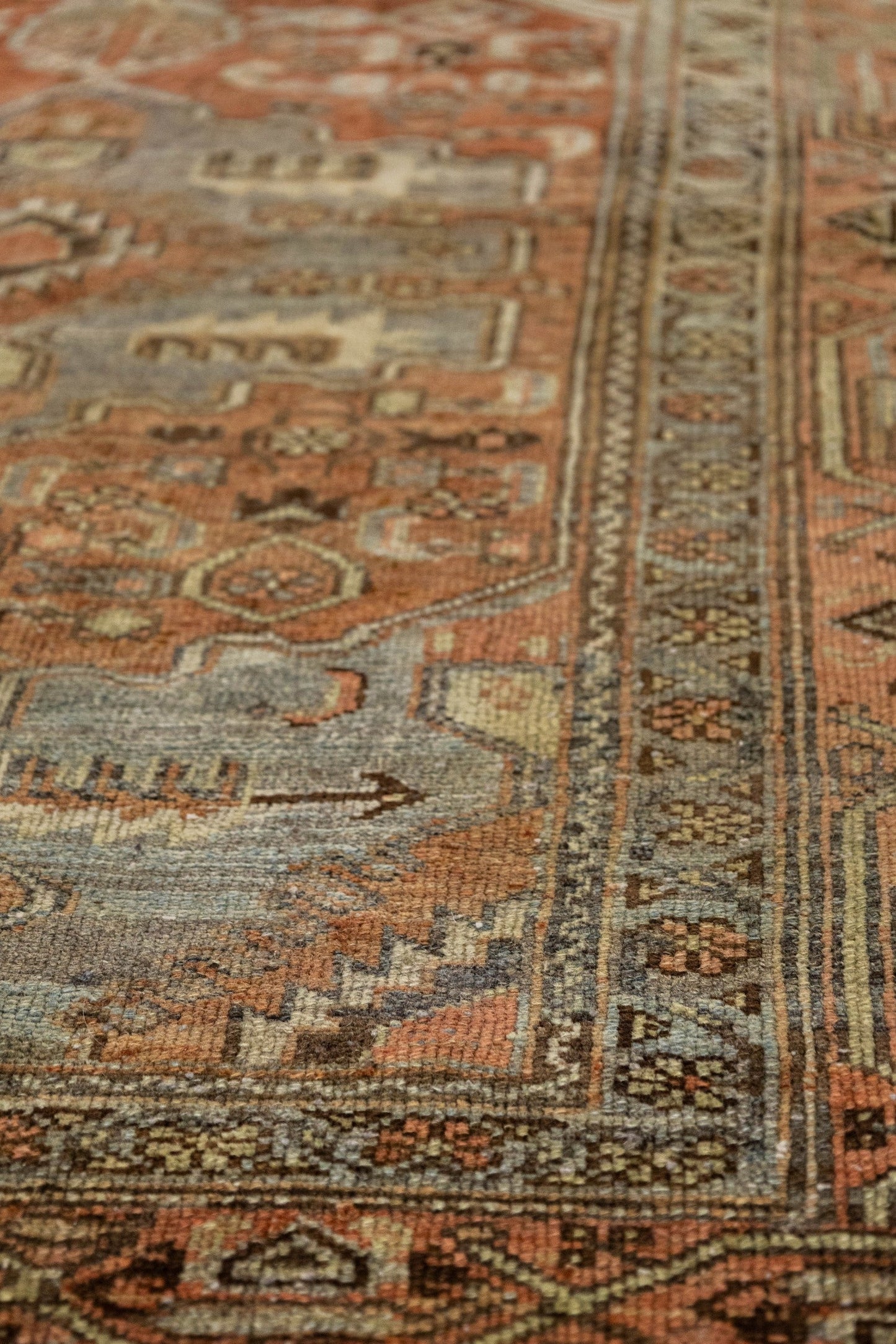 Vintage Engelis Handwoven Tribal Rug, J86471
