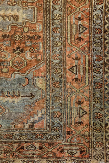 Vintage Engelis Handwoven Tribal Rug, J86471