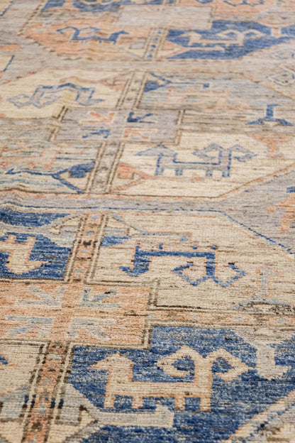 Ersari Oushak Handwoven Tribal Rug, J86787